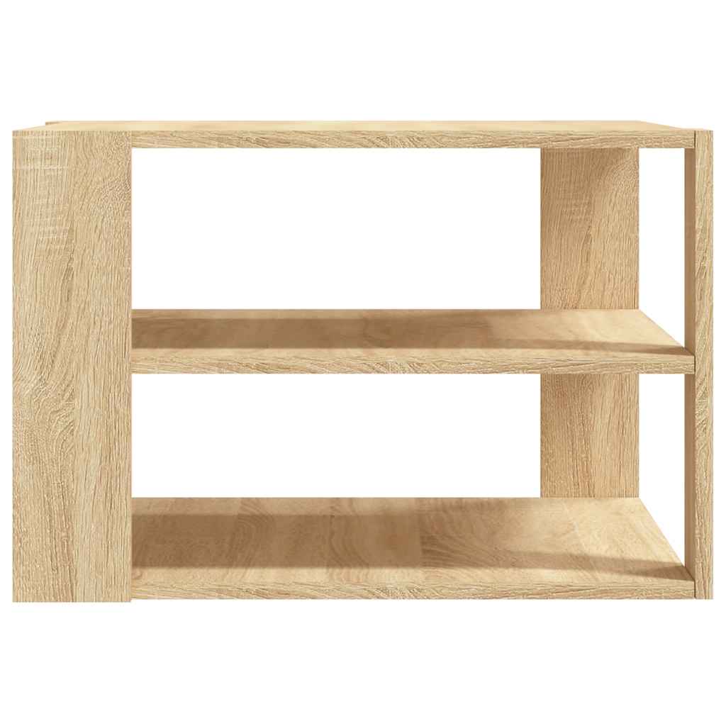 vidaXL Coffee Table Sonoma Oak 58x58x40 cm Engineered Wood