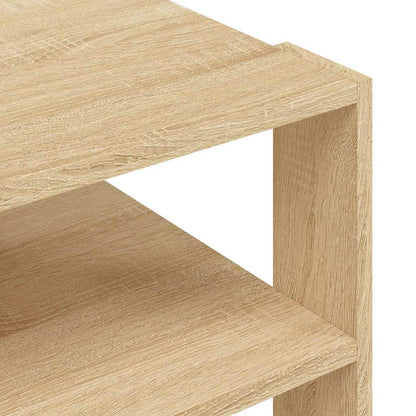 vidaXL Coffee Table Sonoma Oak 58x58x40 cm Engineered Wood