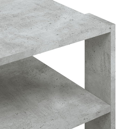 vidaXL Coffee Table Concrete Grey 58x58x40 cm Engineered Wood