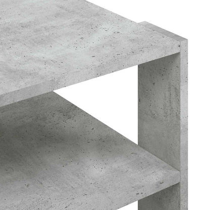 vidaXL Coffee Table Concrete Grey 58x58x40 cm Engineered Wood