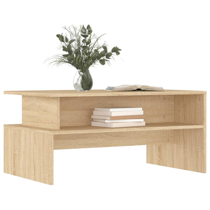 vidaXL Coffee Table Sonoma Oak 90x55x42,5 cm Engineered Wood
