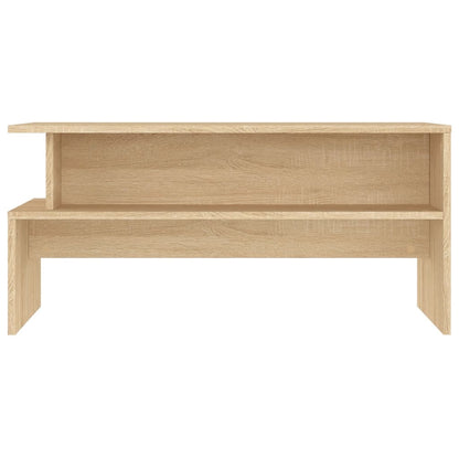 vidaXL Coffee Table Sonoma Oak 90x55x42,5 cm Engineered Wood