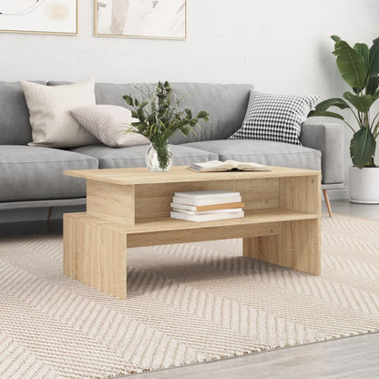 vidaXL Coffee Table Sonoma Oak 90x55x42,5 cm Engineered Wood