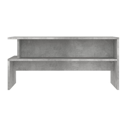 vidaXL Coffee Table Concrete Grey 90x55x42,5 cm Engineered Wood