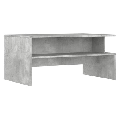 vidaXL Coffee Table Concrete Grey 90x55x42,5 cm Engineered Wood
