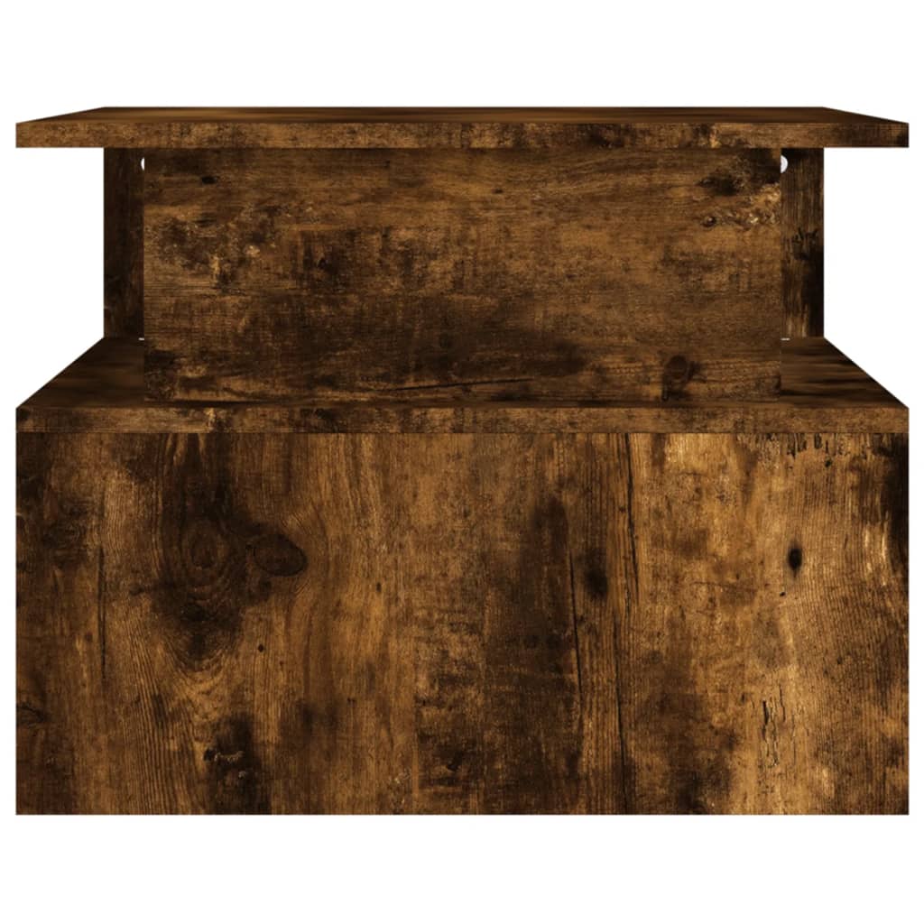 vidaXL Coffee Table Smoked Oak 90x55x42,5 cm Engineered Wood