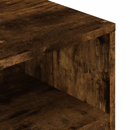 vidaXL Coffee Table Smoked Oak 90x55x42,5 cm Engineered Wood