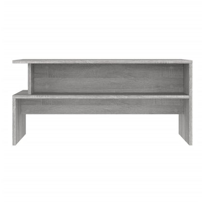 vidaXL Coffee Table Grey Sonoma 90x55x42,5 cm Engineered Wood