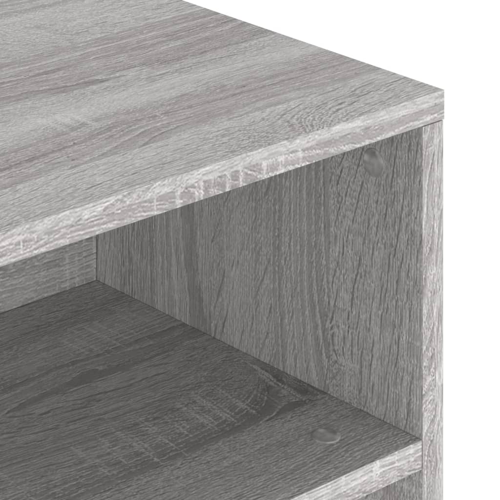 vidaXL Coffee Table Grey Sonoma 90x55x42,5 cm Engineered Wood