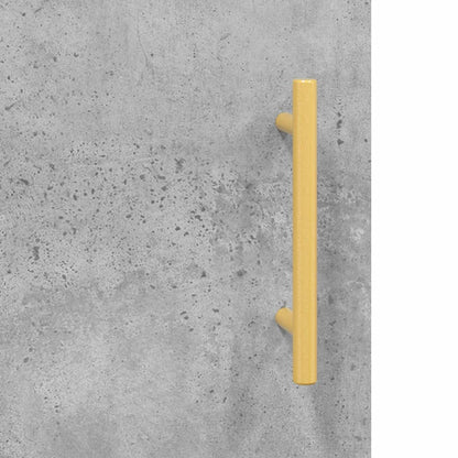 vidaXL Highboard Concrete Grey 69,5x34x180 cm Engineered Wood