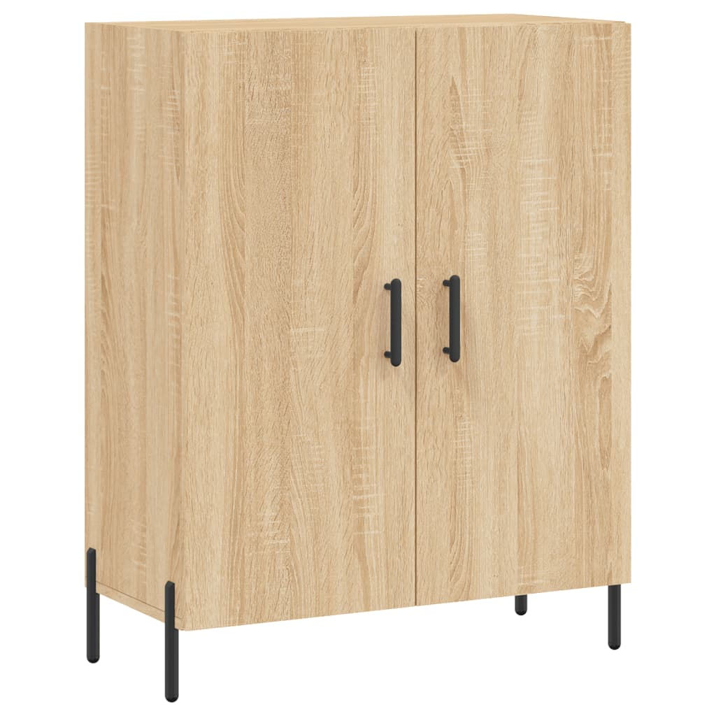 vidaXL Highboard Sonoma Oak 69,5x34x180 cm Engineered Wood