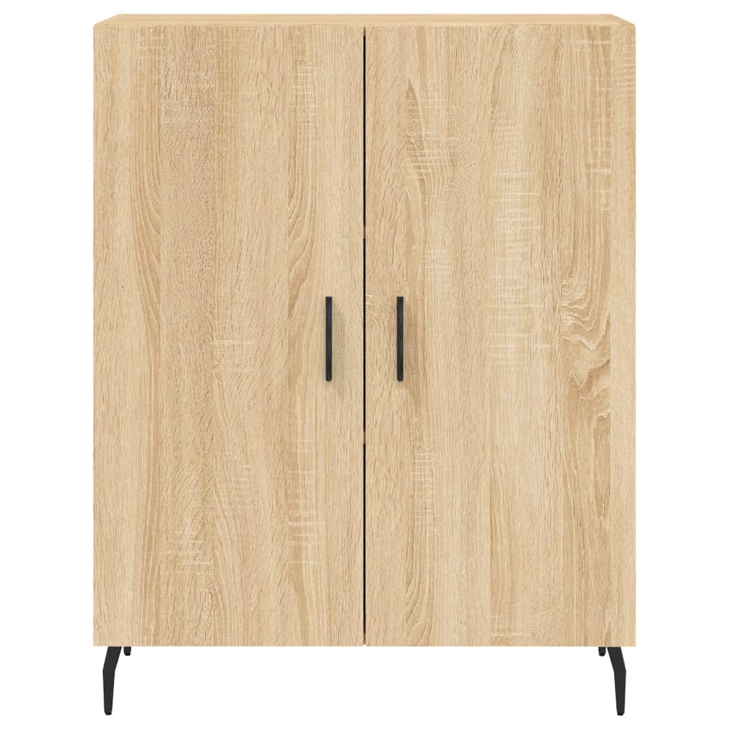 vidaXL Highboard Sonoma Oak 69,5x34x180 cm Engineered Wood