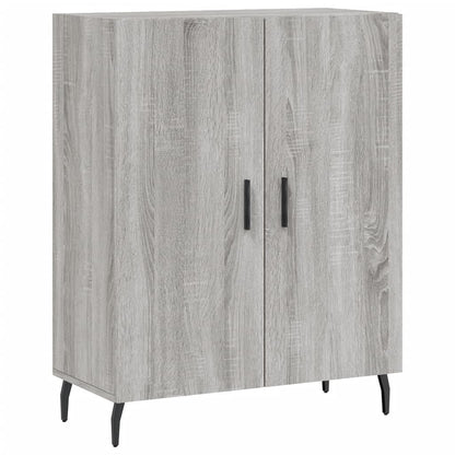 vidaXL Highboard Grey Sonoma 69,5x34x180 cm Engineered Wood