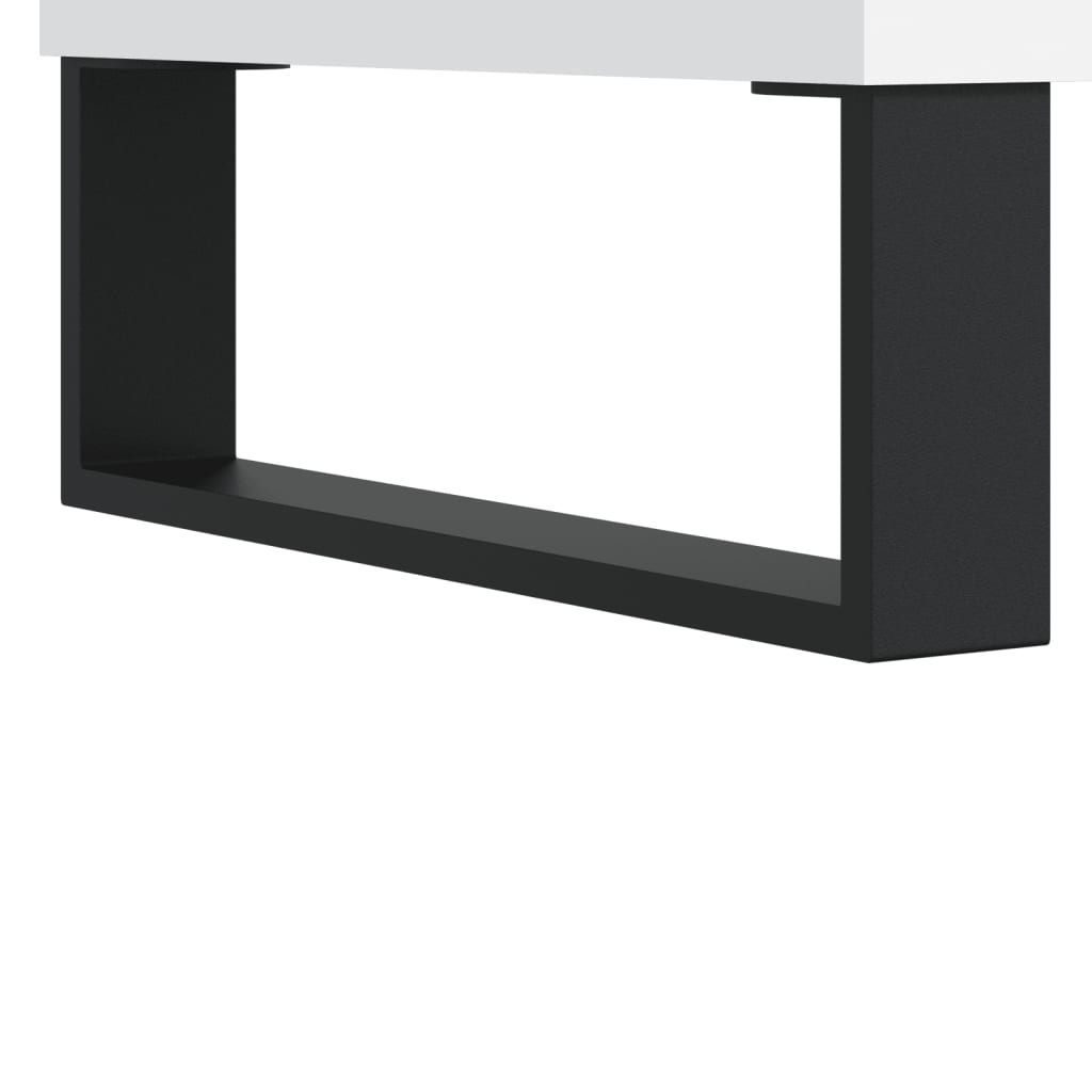 vidaXL Highboard White 69,5x34x180 cm Engineered Wood