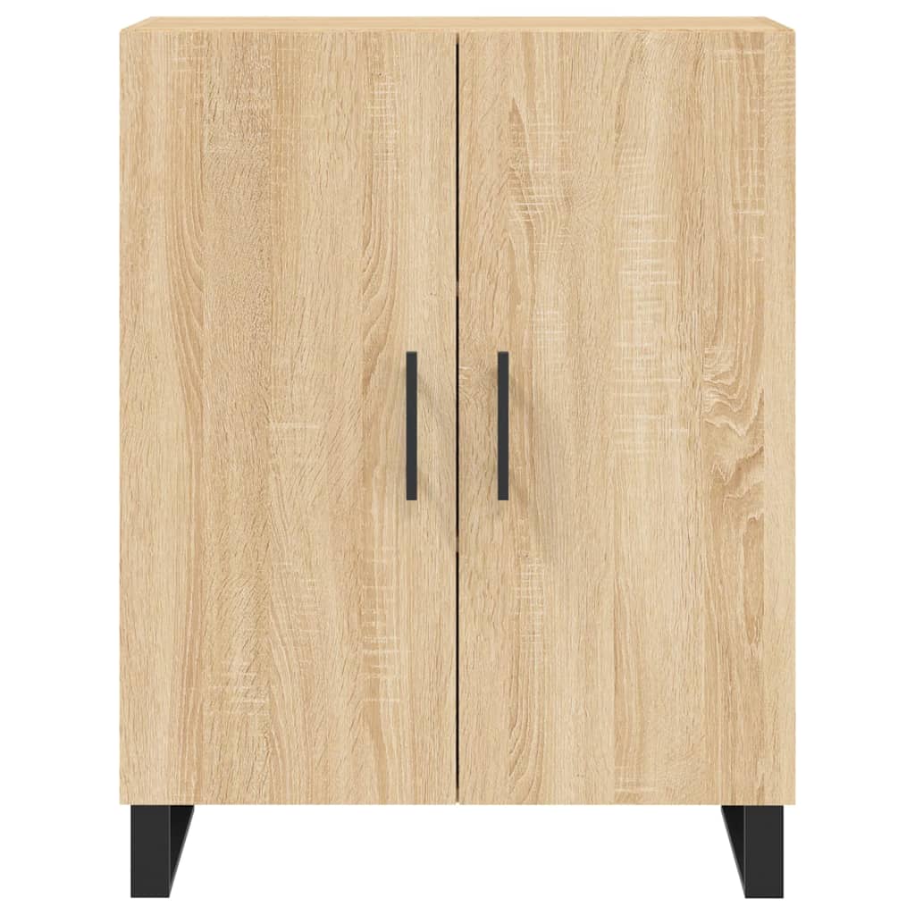 vidaXL Highboard Sonoma Oak 69.5x34x180 cm Engineered Wood