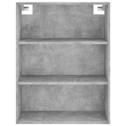 vidaXL Highboard Concrete Grey 69,5x34x180 cm Engineered Wood