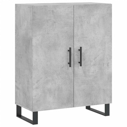 vidaXL Highboard Concrete Grey 69,5x34x180 cm Engineered Wood