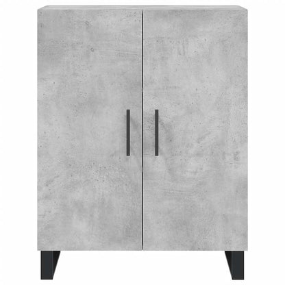 vidaXL Highboard Concrete Grey 69,5x34x180 cm Engineered Wood