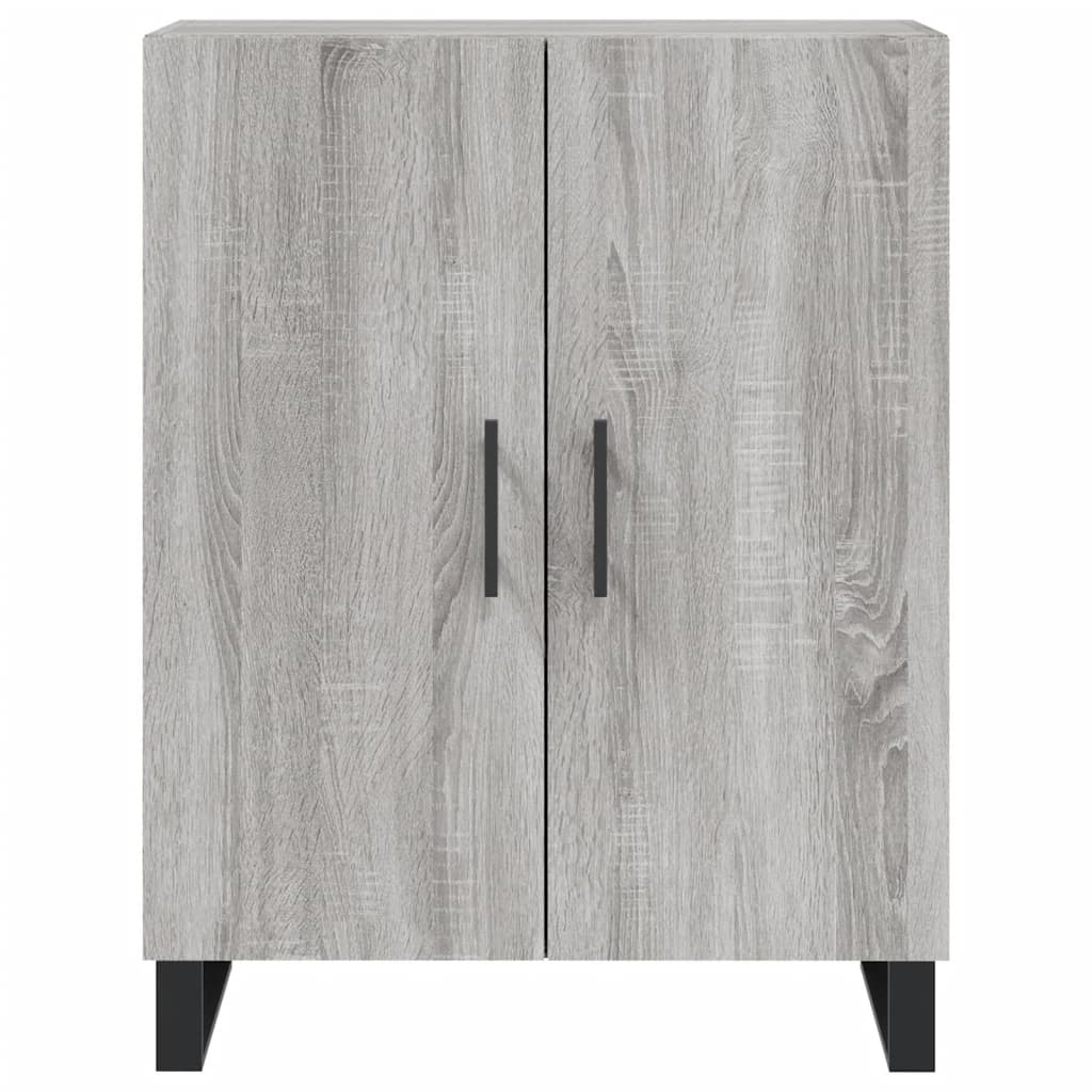 vidaXL Highboard Grey Sonoma 69.5x34x180 cm Engineered Wood