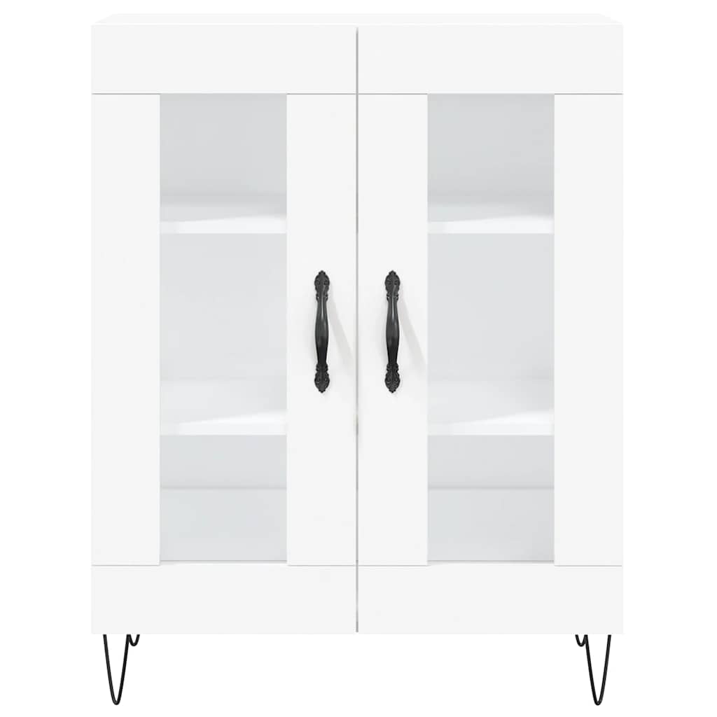 vidaXL Highboard White 69.5x34x180 cm Engineered Wood
