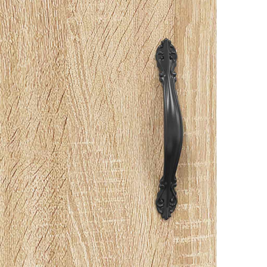vidaXL Highboard Sonoma Oak 69,5x34x180 cm Engineered Wood