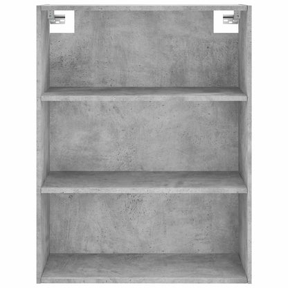 vidaXL Highboard Concrete Grey 69.5x34x180 cm Engineered Wood