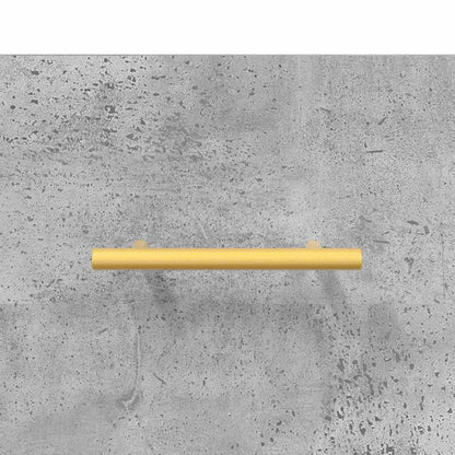 vidaXL Highboard Concrete Grey 69,5x34x180 cm Engineered Wood