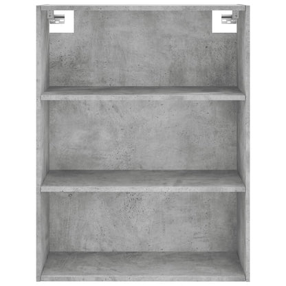 vidaXL Highboard Concrete Grey 69,5x34x180 cm Engineered Wood