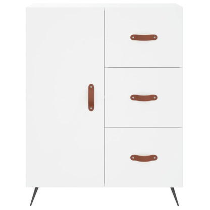 vidaXL Highboard White 69,5x34x180 cm Engineered Wood