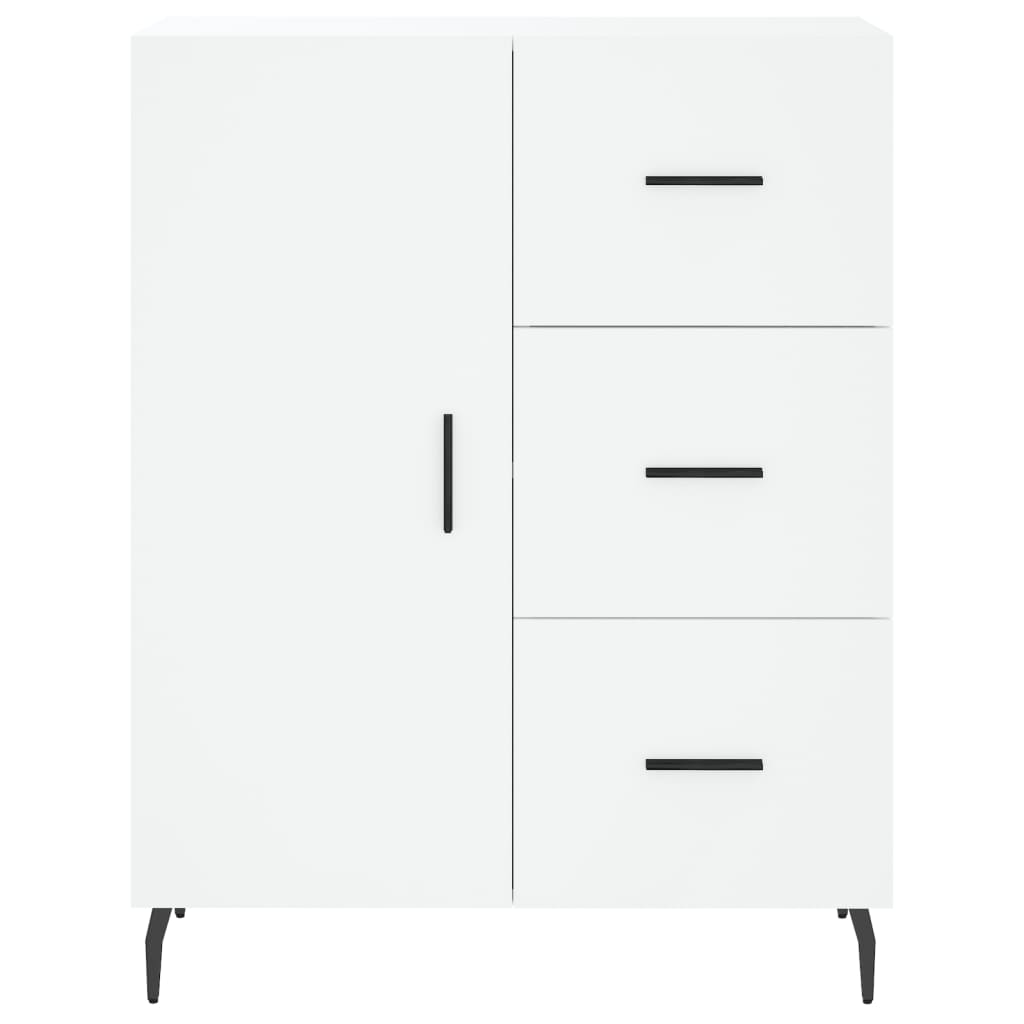 vidaXL Highboard White 69,5x34x180 cm Engineered Wood