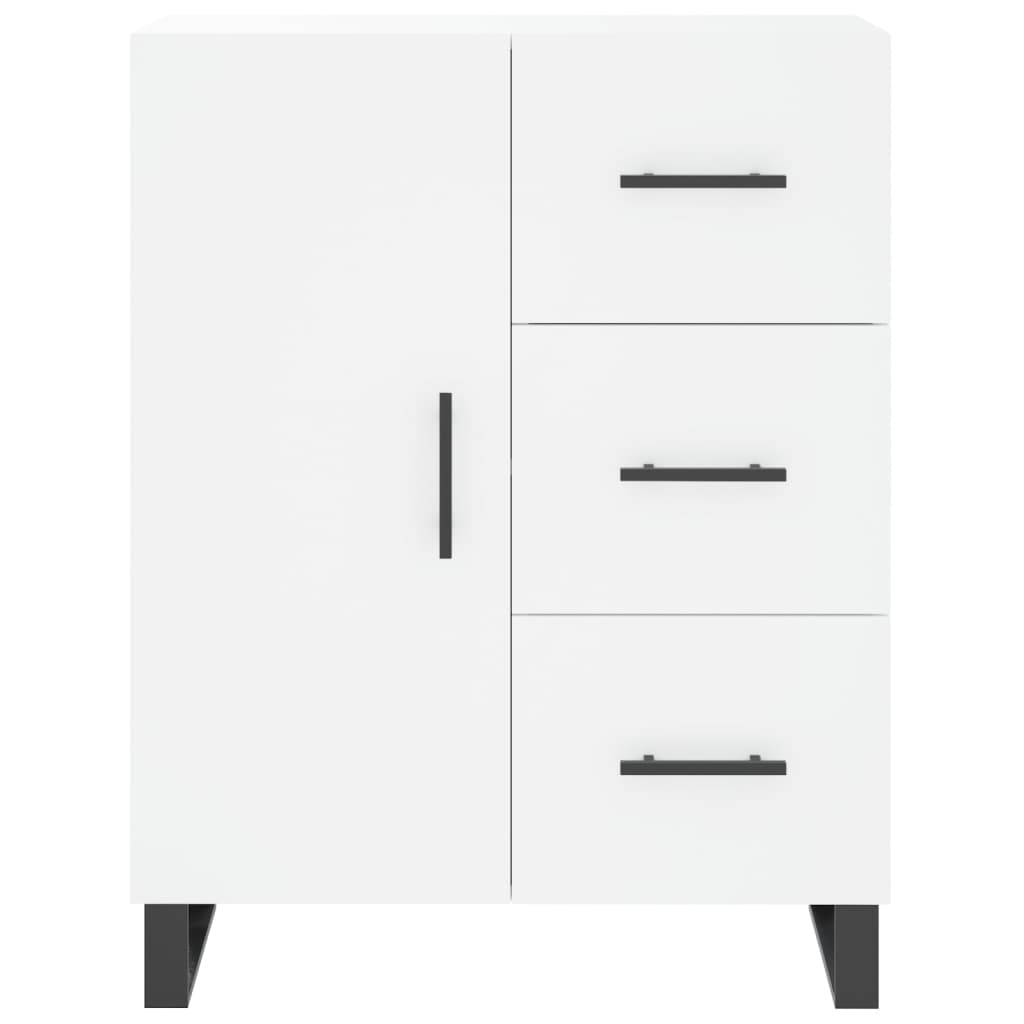 vidaXL Highboard White 69,5x34x180 cm Engineered Wood