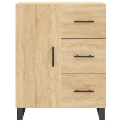 vidaXL Highboard Sonoma Oak 69,5x34x180 cm Engineered Wood