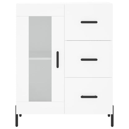 vidaXL Highboard White 69,5x34x180 cm Engineered Wood