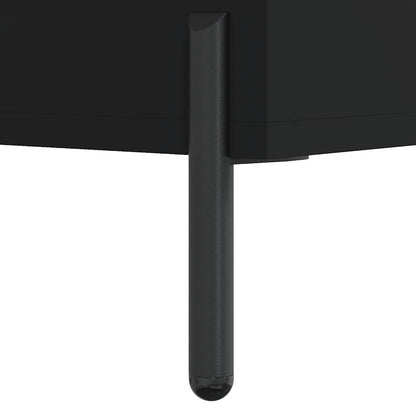 vidaXL Highboard Black 69,5x34x180 cm Engineered Wood