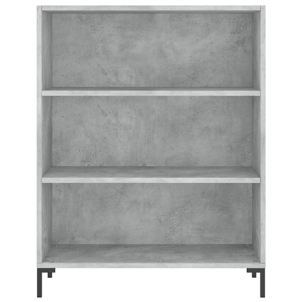 vidaXL Highboard Concrete Grey 69,5x32,5x180 cm Engineered Wood
