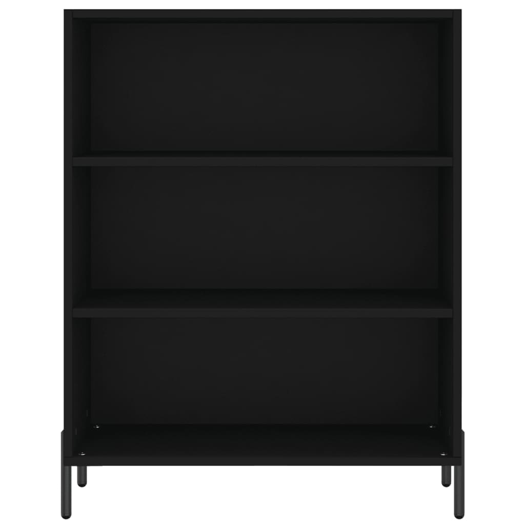 vidaXL Highboard Black 69.5x32.5x180 cm Engineered Wood