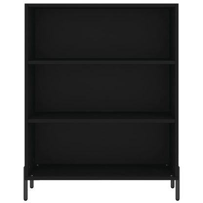 vidaXL Highboard Black 69.5x32.5x180 cm Engineered Wood