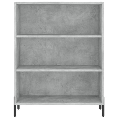 vidaXL Highboard Concrete Grey 69.5x32.5x180 cm Engineered Wood