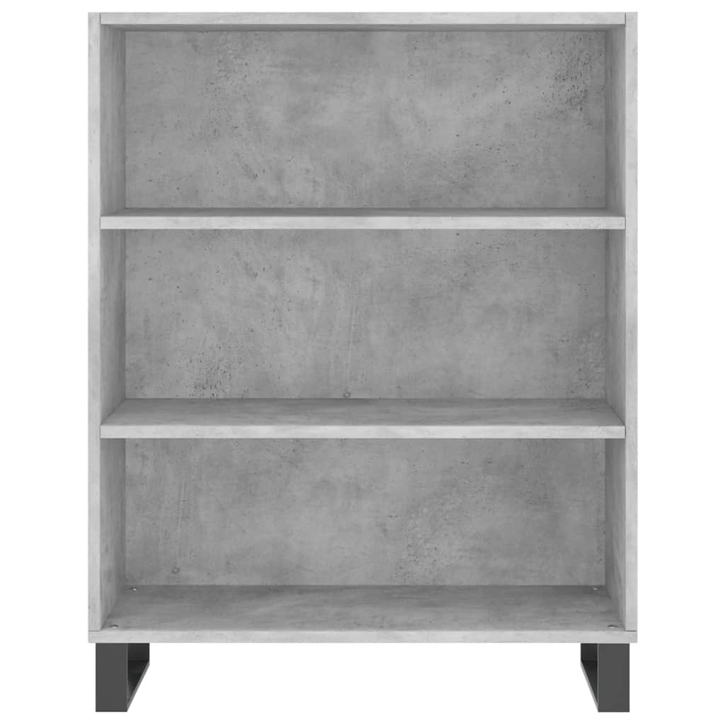 vidaXL Highboard Concrete Grey 69,5x32,5x180 cm Engineered Wood