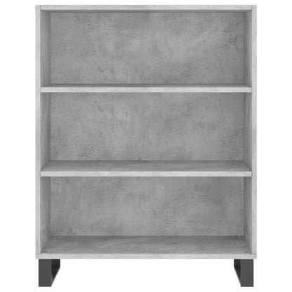vidaXL Highboard Concrete Grey 69,5x32,5x180 cm Engineered Wood