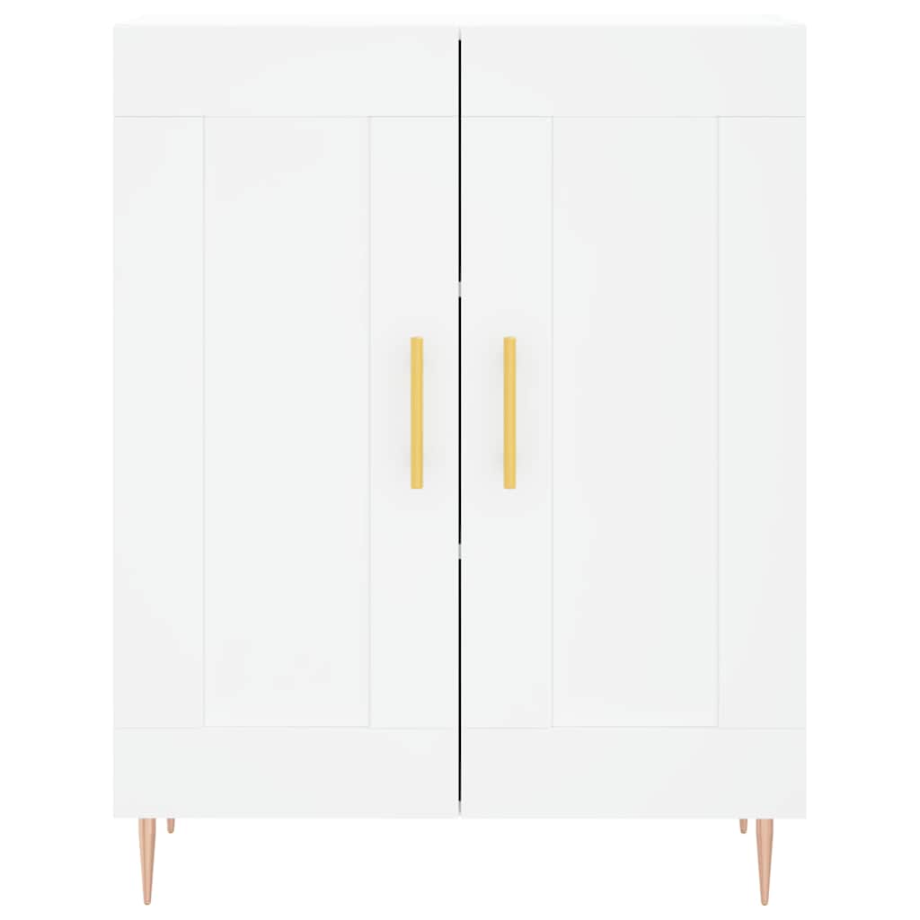 vidaXL Highboard White 69.5x34x180 cm Engineered Wood