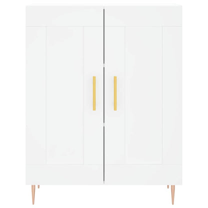 vidaXL Highboard White 69.5x34x180 cm Engineered Wood