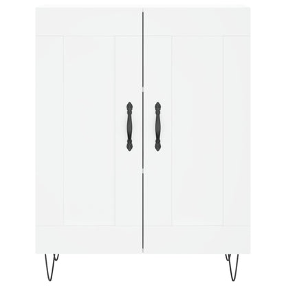 vidaXL Highboard White 69,5x34x180 cm Engineered Wood