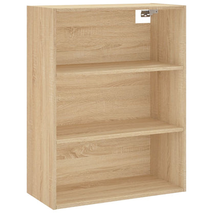 vidaXL Highboard Sonoma Oak 69,5x34x180 cm Engineered Wood
