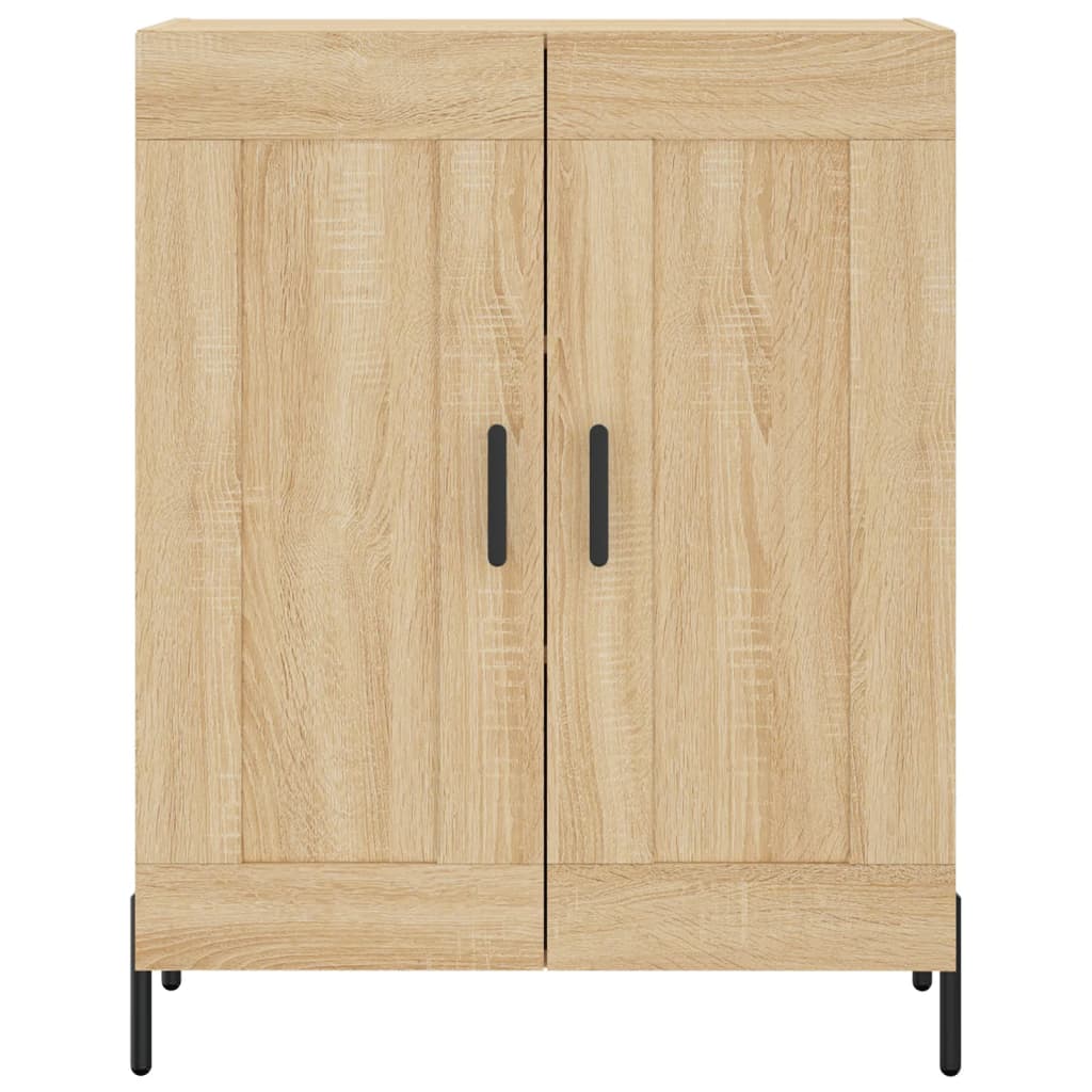 vidaXL Highboard Sonoma Oak 69,5x34x180 cm Engineered Wood