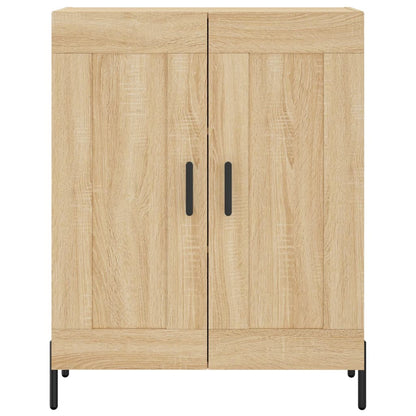 vidaXL Highboard Sonoma Oak 69,5x34x180 cm Engineered Wood