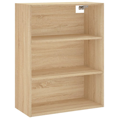 vidaXL Highboard Sonoma Oak 69,5x34x180 cm Engineered Wood