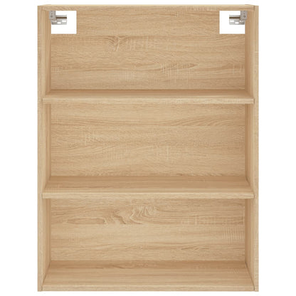 vidaXL Highboard Sonoma Oak 69,5x34x180 cm Engineered Wood