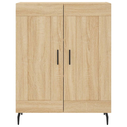 vidaXL Highboard Sonoma Oak 69,5x34x180 cm Engineered Wood