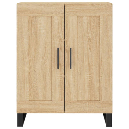 vidaXL Highboard Sonoma Oak 69.5x34x180 cm Engineered Wood